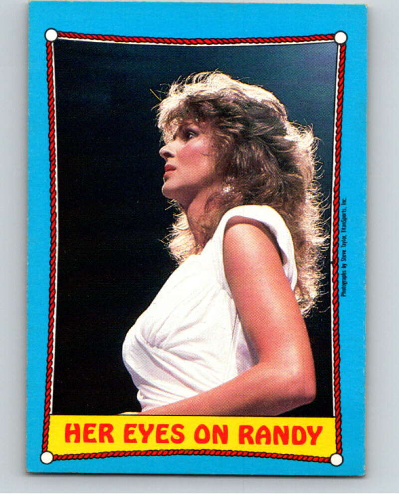 1987 O-Pee-Chee WWF #44 Miss Elizabeth   V69514 Image 1