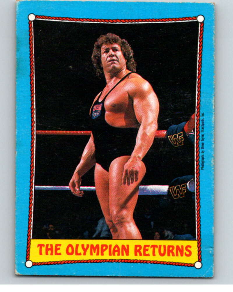 1987 O-Pee-Chee WWF #45 Ken Patera   V69527 Image 1