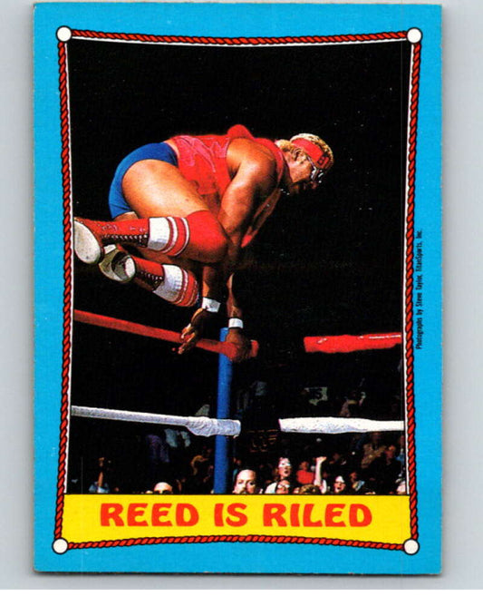 1987 O-Pee-Chee WWF #46 Butch Reed   V69534 Image 1