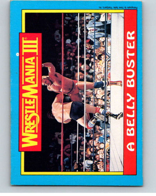 1987 O-Pee-Chee WWF #49 Butch Reed   V69560 Image 1