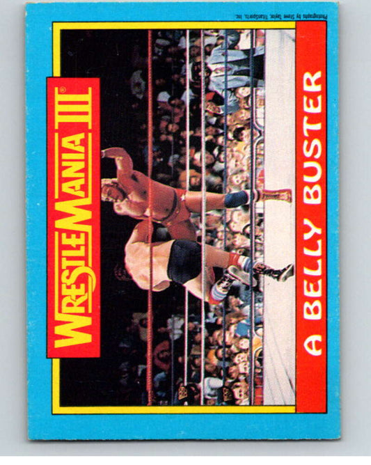 1987 O-Pee-Chee WWF #49 Butch Reed   V69561 Image 1
