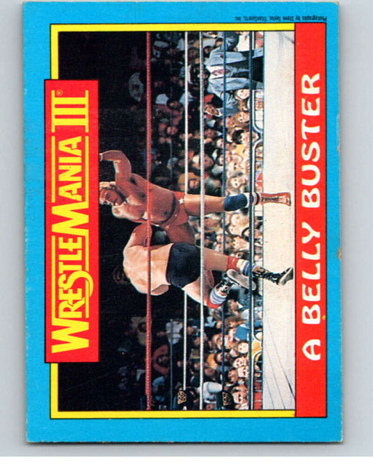 1987 O-Pee-Chee WWF #49 Butch Reed   V69564 Image 1