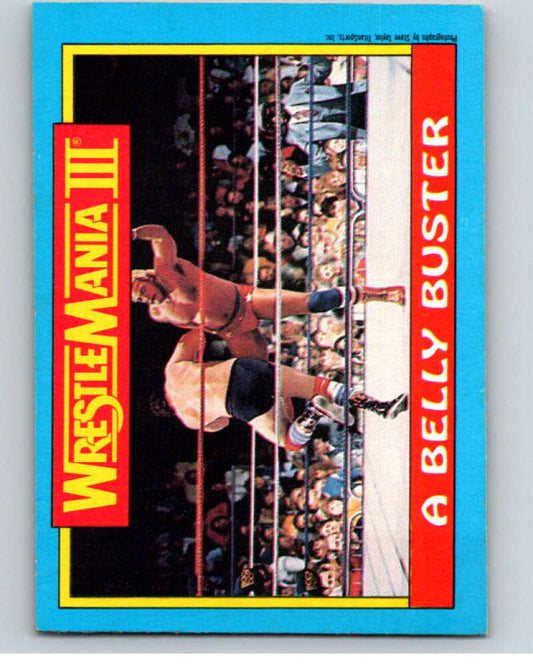 1987 O-Pee-Chee WWF #49 Butch Reed   V69565 Image 1