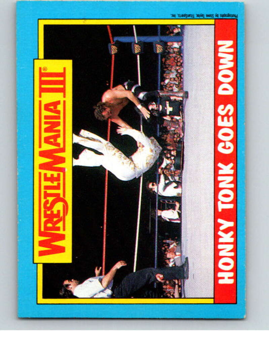 1987 O-Pee-Chee WWF #52 Jake Roberts/Honky Tonk Man   V69593 Image 1