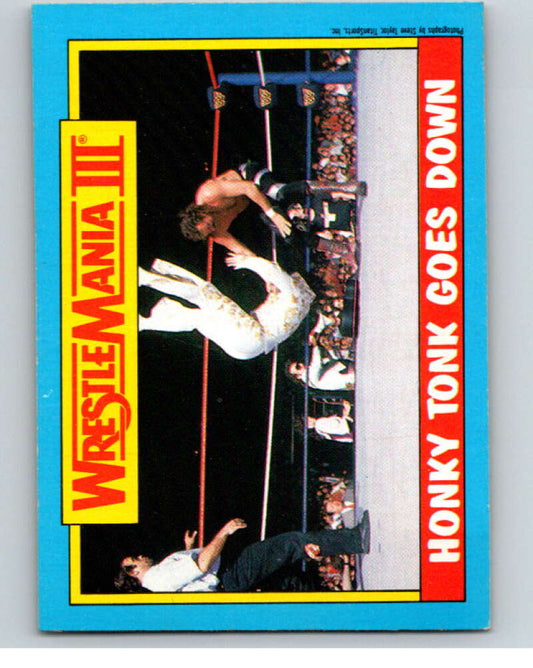 1987 O-Pee-Chee WWF #52 Jake Roberts/Honky Tonk Man   V69594 Image 1