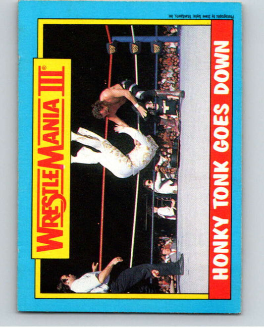 1987 O-Pee-Chee WWF #52 Jake Roberts/Honky Tonk Man   V69596 Image 1