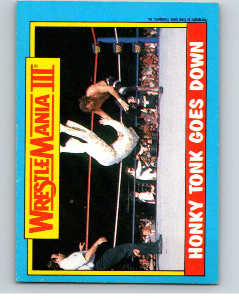 1987 O-Pee-Chee WWF #52 Jake Roberts/Honky Tonk Man   V69598 Image 1