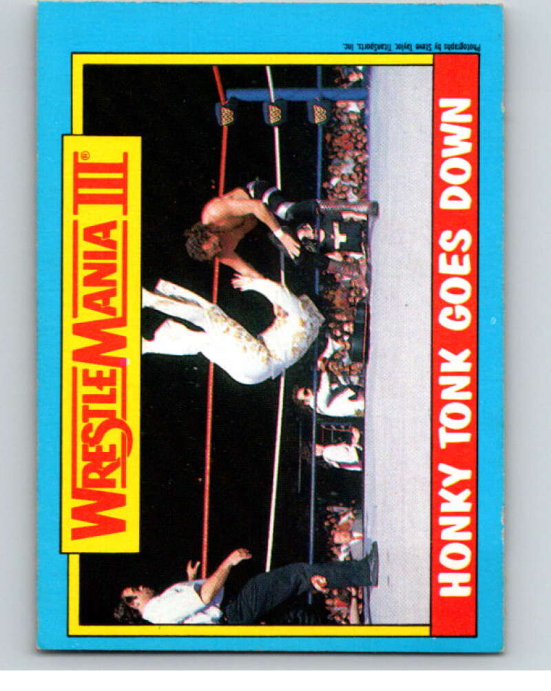 1987 O-Pee-Chee WWF #52 Jake Roberts/Honky Tonk Man   V69202 Image 1