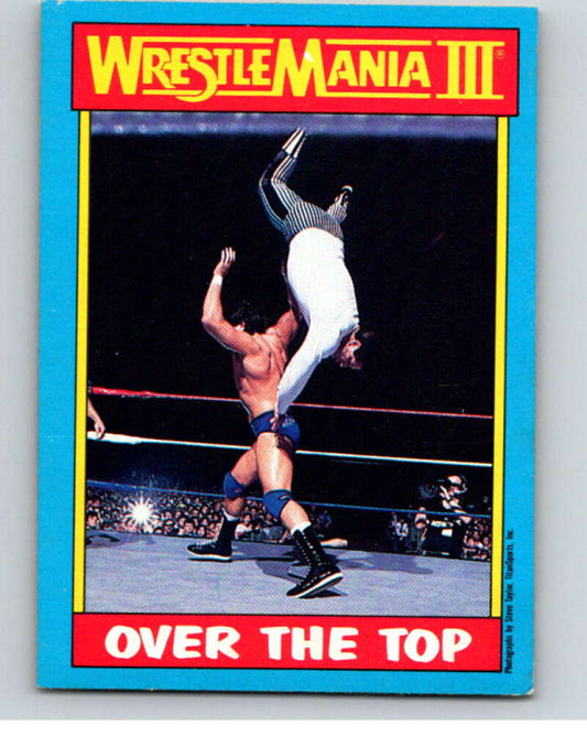 1987 O-Pee-Chee WWF #53 Tito Santana vs. Danny Davis   V69203 Image 1