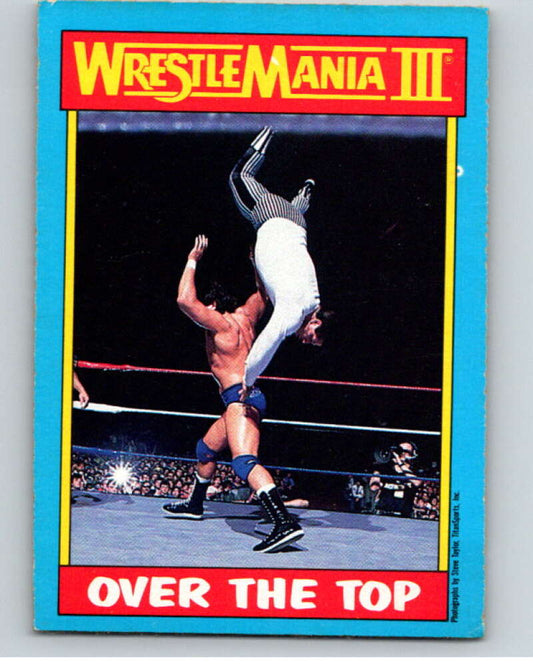 1987 O-Pee-Chee WWF #53 Tito Santana vs. Danny Davis   V69204 Image 1