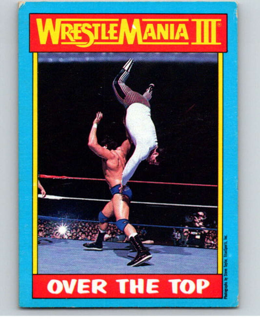1987 O-Pee-Chee WWF #53 Tito Santana vs. Danny Davis   V69206 Image 1