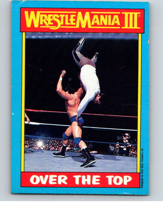1987 O-Pee-Chee WWF #53 Tito Santana vs. Danny Davis   V69207 Image 1