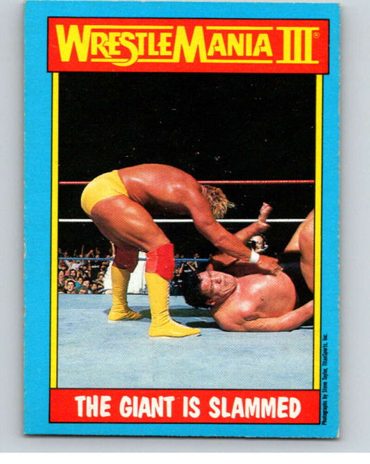 1987 O-Pee-Chee WWF #54 Hulk Hogan/Andre the Giant   V69210 Image 1