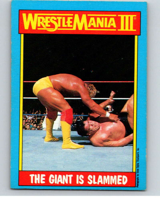 1987 O-Pee-Chee WWF #54 Hulk Hogan/Andre the Giant   V69211 Image 1