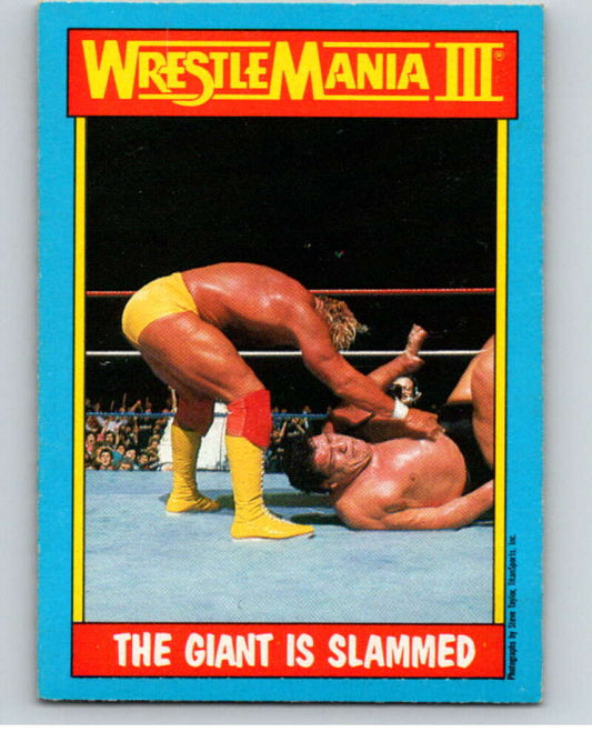 1987 O-Pee-Chee WWF #54 Hulk Hogan/Andre the Giant   V69212 Image 1