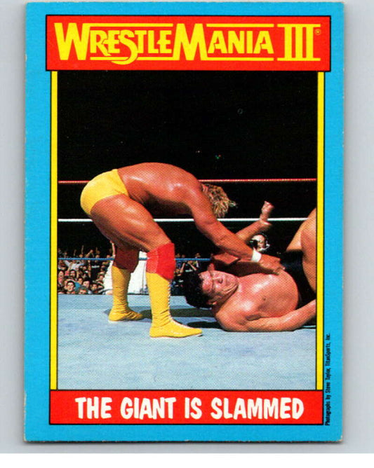 1987 O-Pee-Chee WWF #54 Hulk Hogan/Andre the Giant   V69214 Image 1