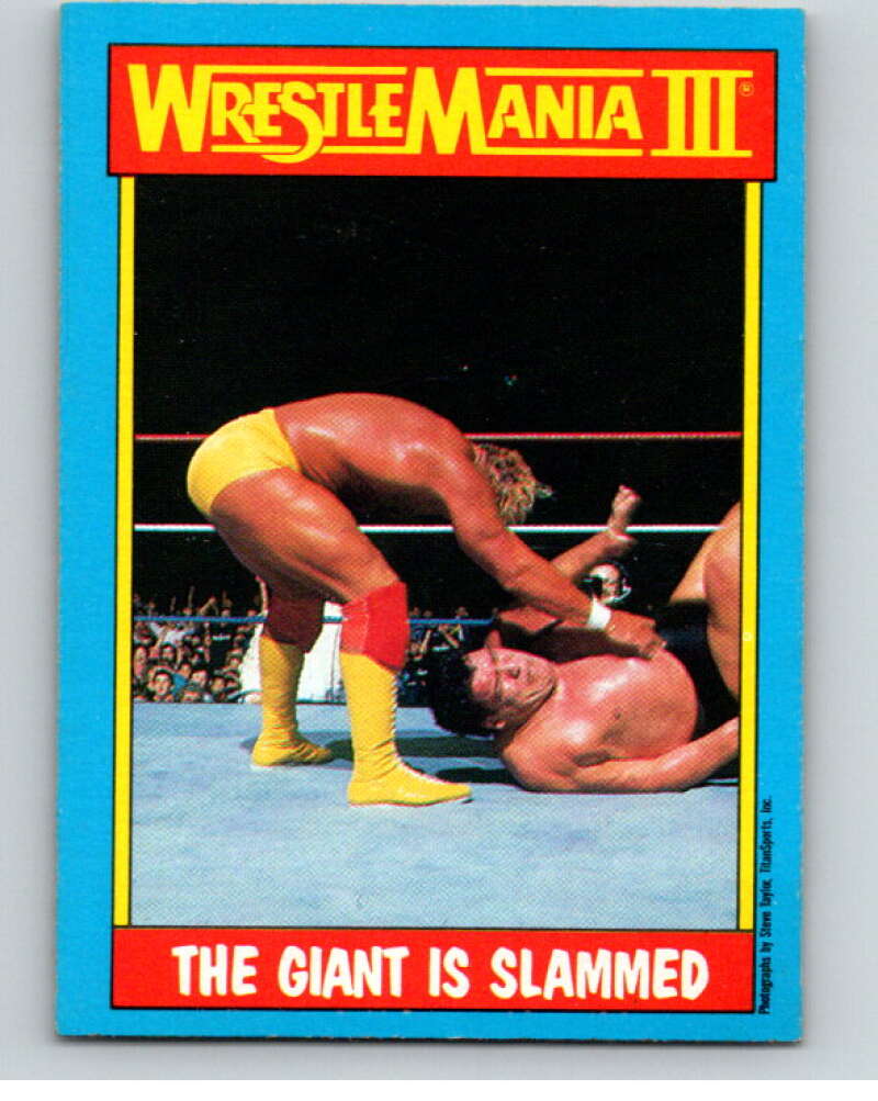1987 O-Pee-Chee WWF #54 Hulk Hogan/Andre the Giant   V69215 Image 1