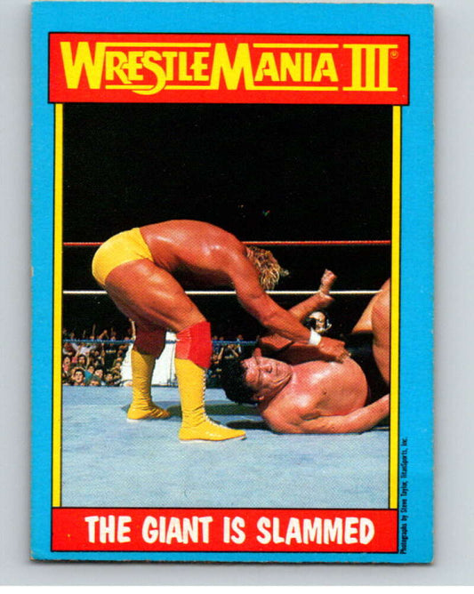 1987 O-Pee-Chee WWF #54 Hulk Hogan/Andre the Giant   V69216 Image 1