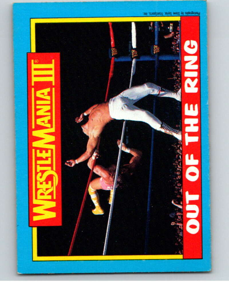 1987 O-Pee-Chee WWF #55 Ricky Steamboat/Randy Savage   V69220 Image 1