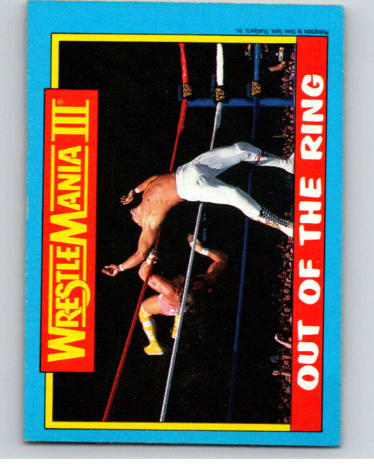 1987 O-Pee-Chee WWF #55 Ricky Steamboat/Randy Savage   V69222 Image 1