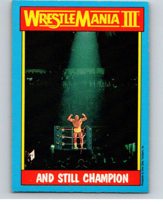 1987 O-Pee-Chee WWF #56 Hulk Hogan   V69226 Image 1