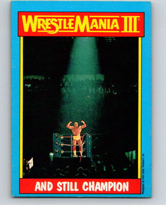 1987 O-Pee-Chee WWF #56 Hulk Hogan   V69227 Image 1