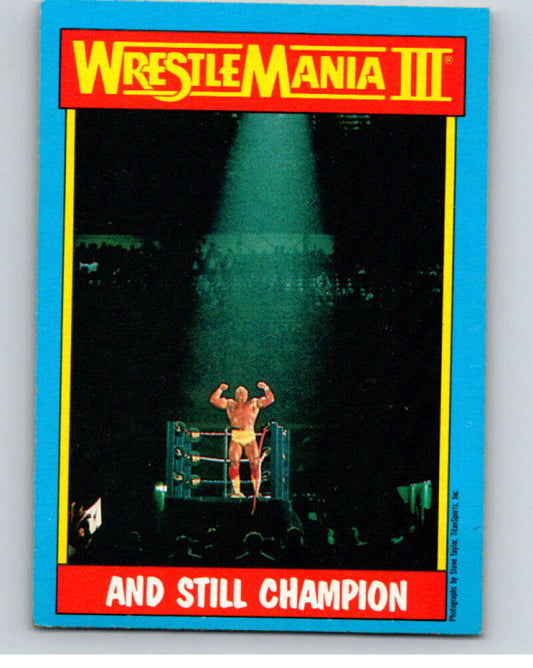 1987 O-Pee-Chee WWF #56 Hulk Hogan   V69228 Image 1