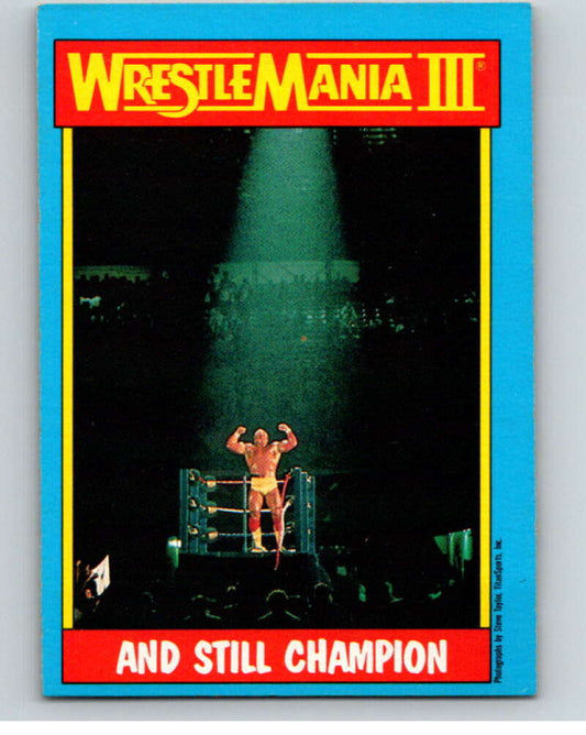 1987 O-Pee-Chee WWF #56 Hulk Hogan   V69229 Image 1