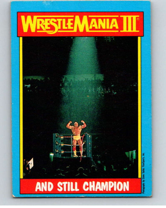 1987 O-Pee-Chee WWF #56 Hulk Hogan   V69230 Image 1