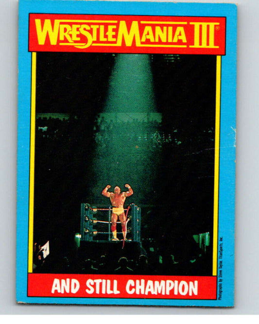 1987 O-Pee-Chee WWF #56 Hulk Hogan   V69231 Image 1