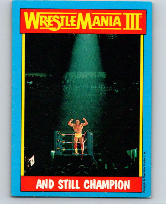 1987 O-Pee-Chee WWF #56 Hulk Hogan   V69233 Image 1
