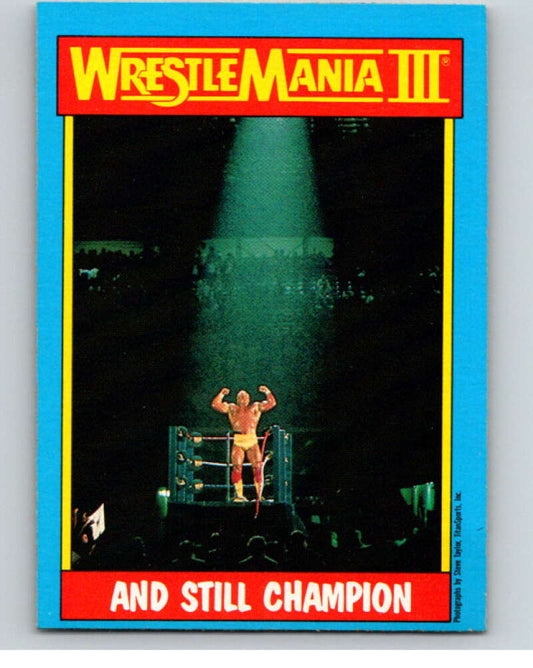 1987 O-Pee-Chee WWF #56 Hulk Hogan   V69234 Image 1