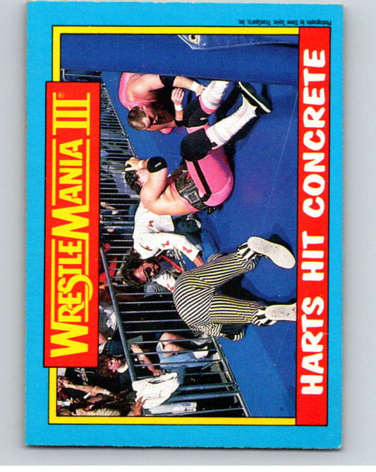 1987 O-Pee-Chee WWF #57 Hart Foundation/Danny Davis   V69235 Image 1