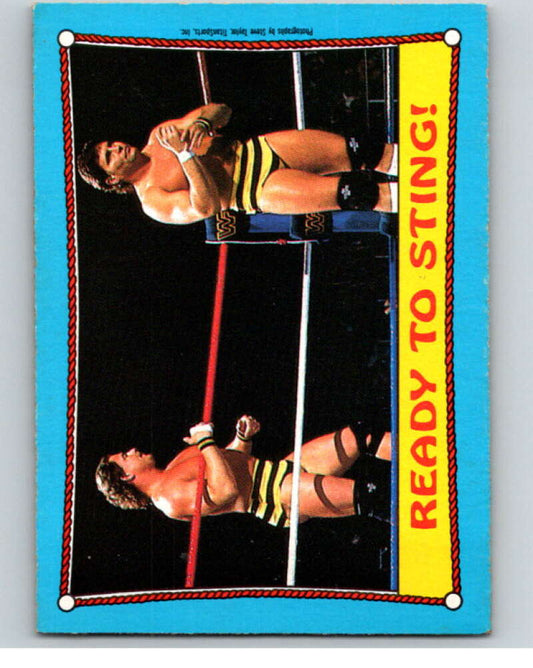 1987 O-Pee-Chee WWF #62 Killer Bees   V69262 Image 1