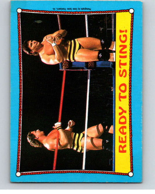 1987 O-Pee-Chee WWF #62 Killer Bees   V69263 Image 1