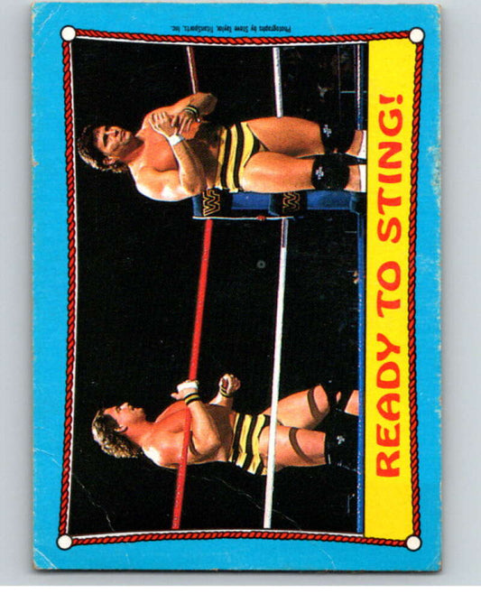 1987 O-Pee-Chee WWF #62 Killer Bees   V69266 Image 1
