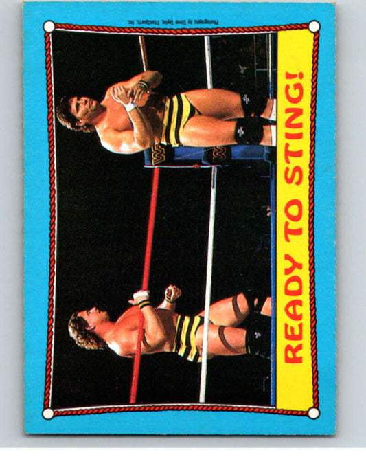 1987 O-Pee-Chee WWF #62 Killer Bees   V69267 Image 1