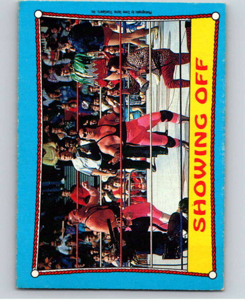 1987 O-Pee-Chee WWF #63 Hart Foundation   V69269 Image 1