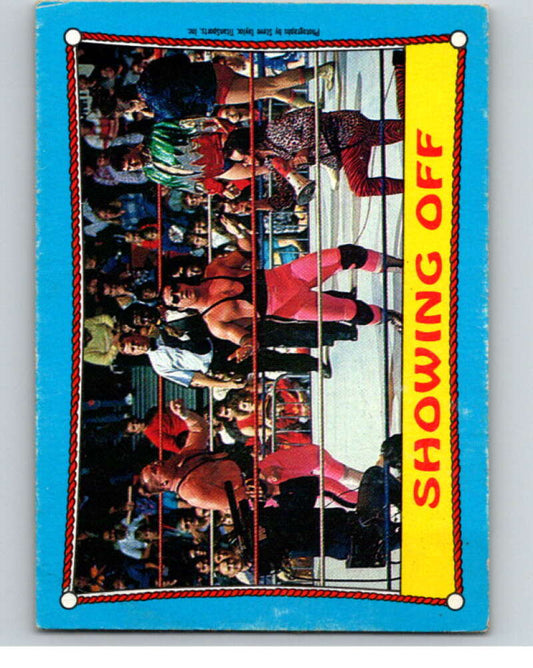 1987 O-Pee-Chee WWF #63 Hart Foundation   V69272 Image 1