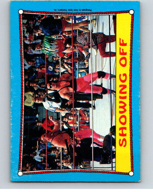 1987 O-Pee-Chee WWF #63 Hart Foundation   V69273 Image 1