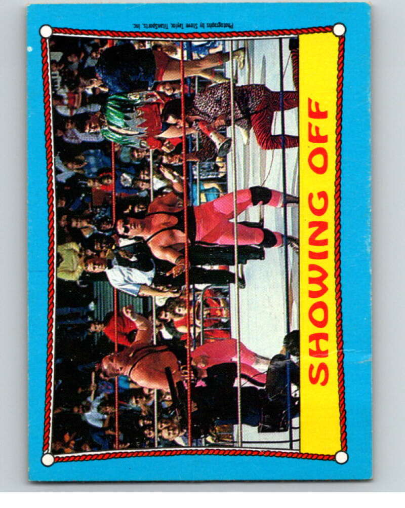 1987 O-Pee-Chee WWF #63 Hart Foundation   V69275 Image 1