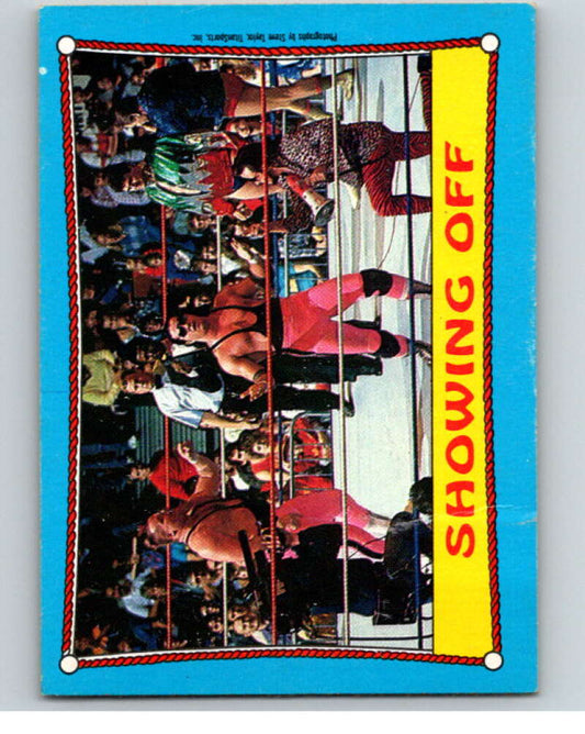1987 O-Pee-Chee WWF #63 Hart Foundation   V69275 Image 1