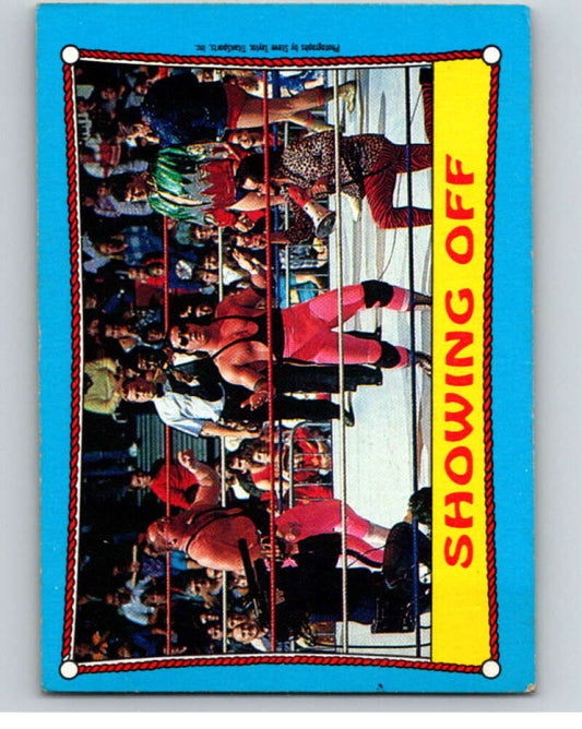 1987 O-Pee-Chee WWF #63 Hart Foundation   V69276 Image 1