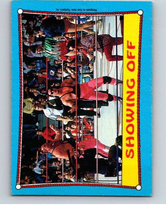 1987 O-Pee-Chee WWF #63 Hart Foundation   V69277 Image 1