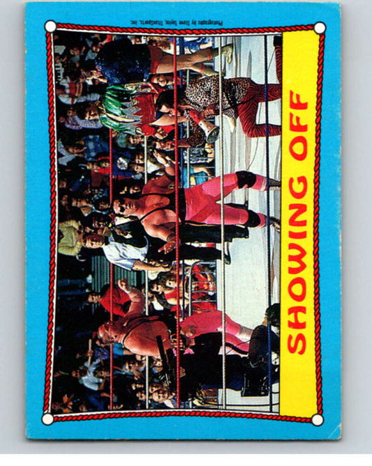 1987 O-Pee-Chee WWF #63 Hart Foundation   V69278 Image 1