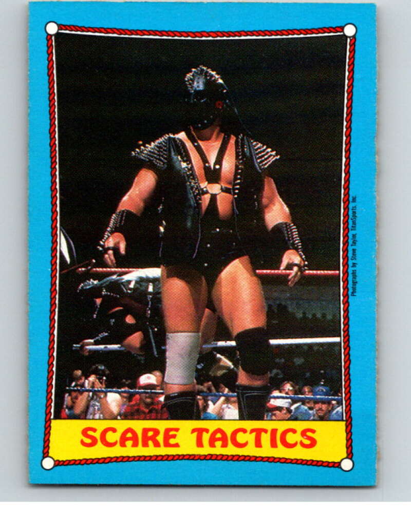 1987 O-Pee-Chee WWF #64 Demolition   V69284 Image 1