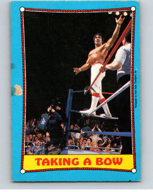 1987 O-Pee-Chee WWF #65 Ricky The Dragon Steamboat   V69289 Image 1