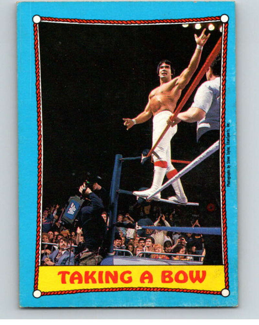 1987 O-Pee-Chee WWF #65 Ricky The Dragon Steamboat   V69291 Image 1