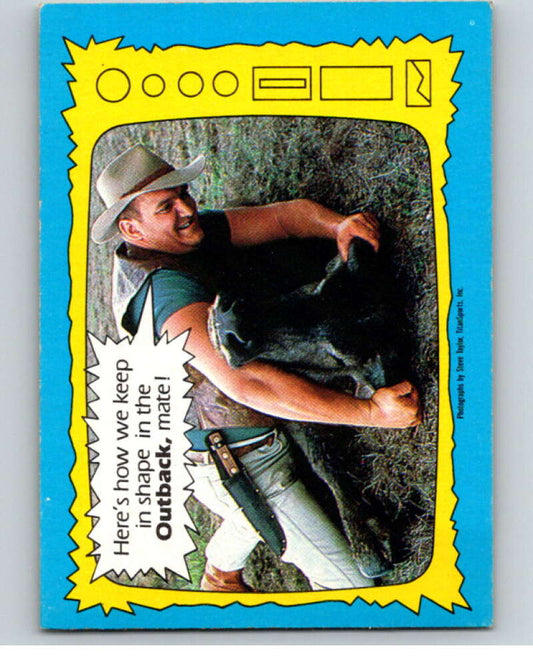 1987 O-Pee-Chee WWF #68 Outback Jack   V69295 Image 1