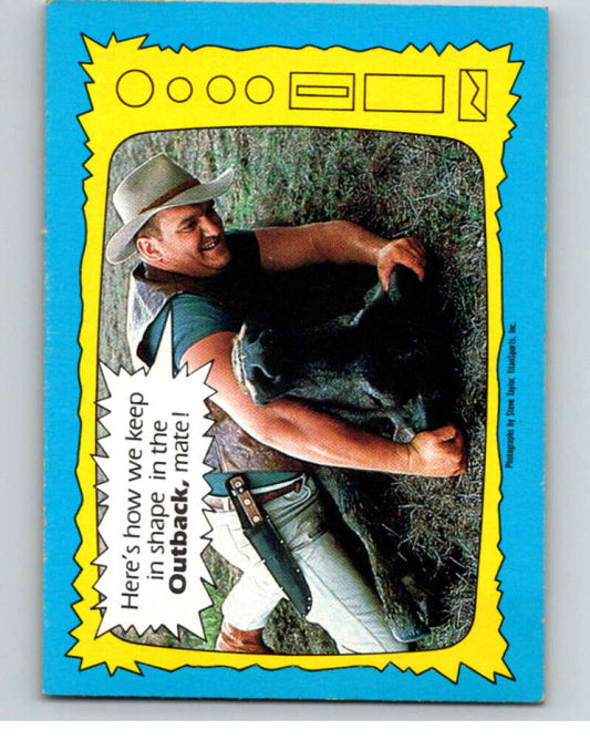 1987 O-Pee-Chee WWF #68 Outback Jack   V69296 Image 1